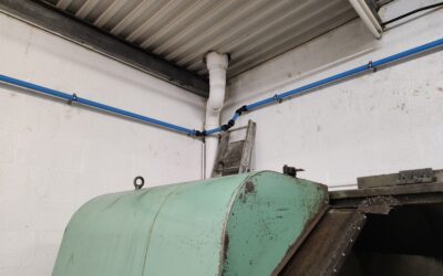 Compressed Air Ring Main for a CNC Workshop