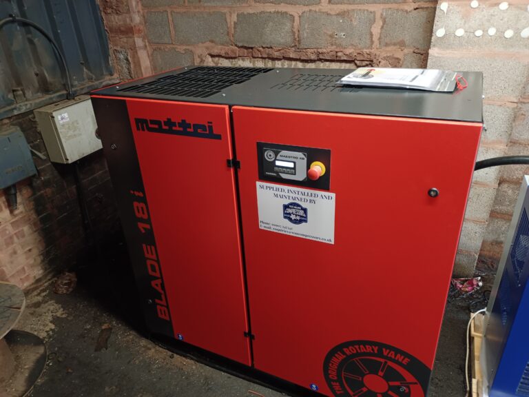 Mattei Blade 18i in workshop in Walsall